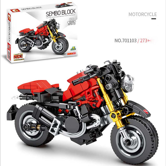 GQ-81011-Speedy motorcycle-1:6-273+PCS