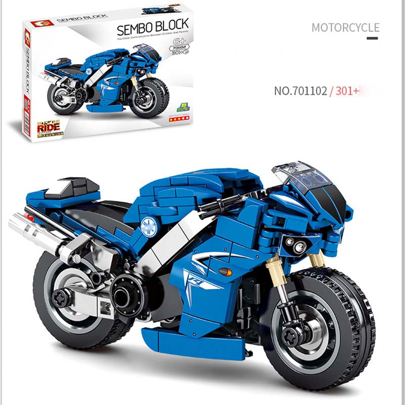 GQ-81012-Speedy motorcycle-1:6-273+PCS