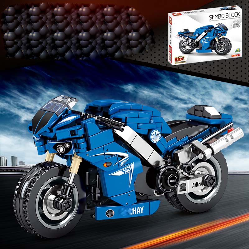 GQ-81012-Speedy motorcycle-1:6-273+PCS