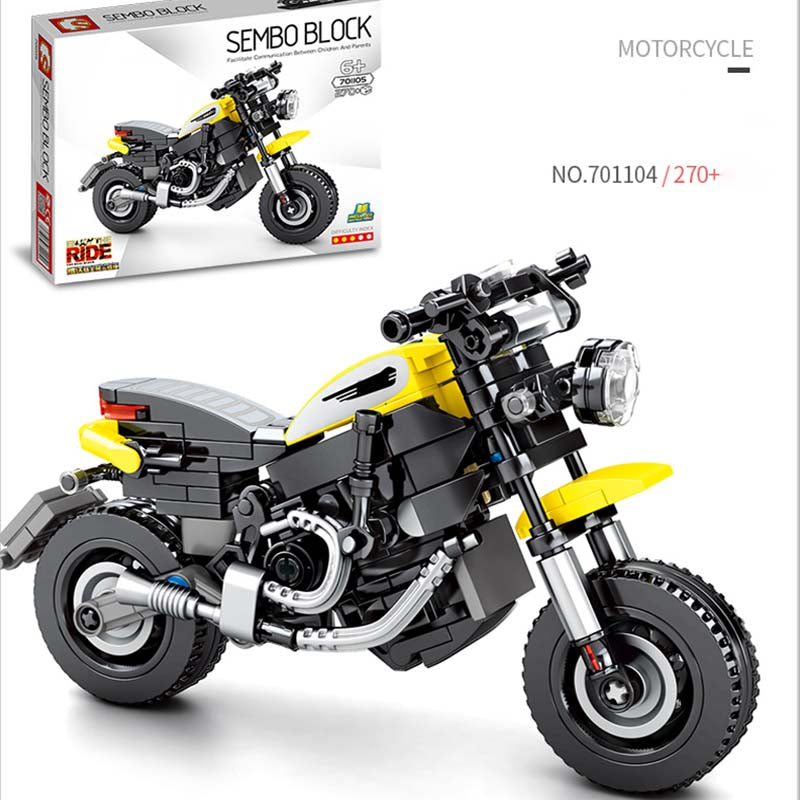 GQ-81013-Speedy motorcycle-1:6-270+PCS