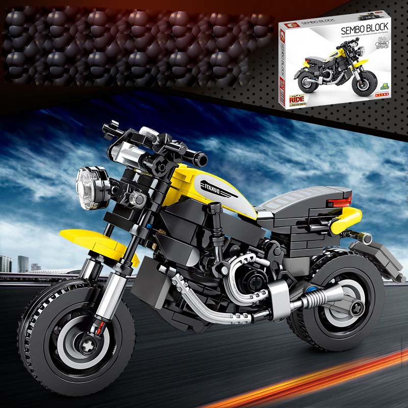 GQ-81013-Speedy motorcycle-1:6-270+PCS