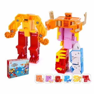 Transformer Combiners Toys Alphabet, Letters O-P-Q-R-S-T​, Animal