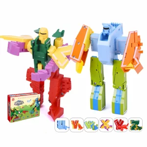 Transformer Combiners Toys Alphabet, Letters U-V-W-S-Y-Z​, Animal