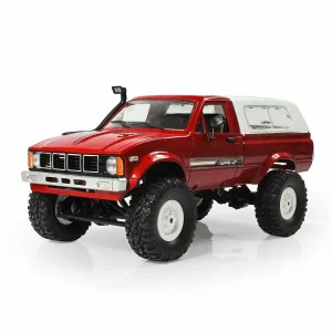 WPL C24-1​ Off Road RC Car(Truck) Toyota Hilux Model Toy - Red