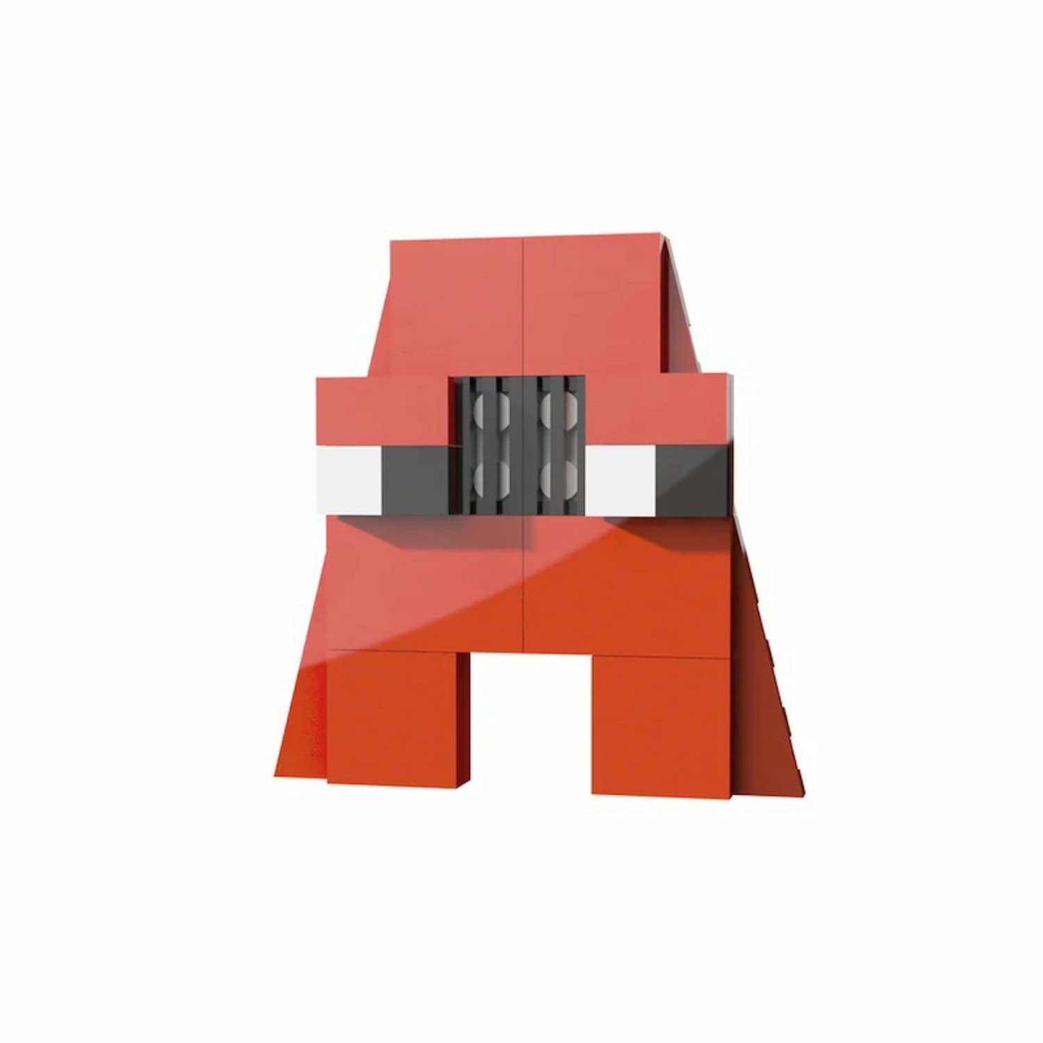 MOC – Letters A Monster(LEGO Alternative Bricks) Learning Toy