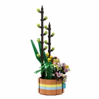 MOC 149107 – Flower Basket(LEGO Alternative Bricks)