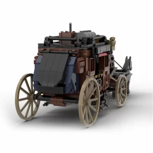 MOC 56506 - Stagecoach(LEGO Alternative Bricks)