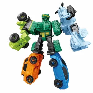 Transformer Combiners Toys, Tank, Sedan, SUV, Tractor, Fighter Jet With Propeller, Car, Vehicle