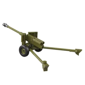 Custom Piece Miniature – 85mm anti tank gun – 3D Print for LEGO Minifigure