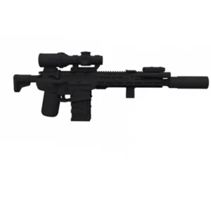 Custom Piece Miniature – AR 15 M4 platform rifle tactical carbine – 3D Print for LEGO minifigure