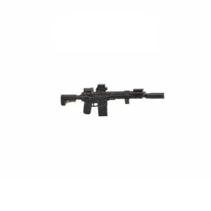 Custom Piece Miniature – AR15 platform rifle M4 M16 variant – 3D Print for LEGO minifigure