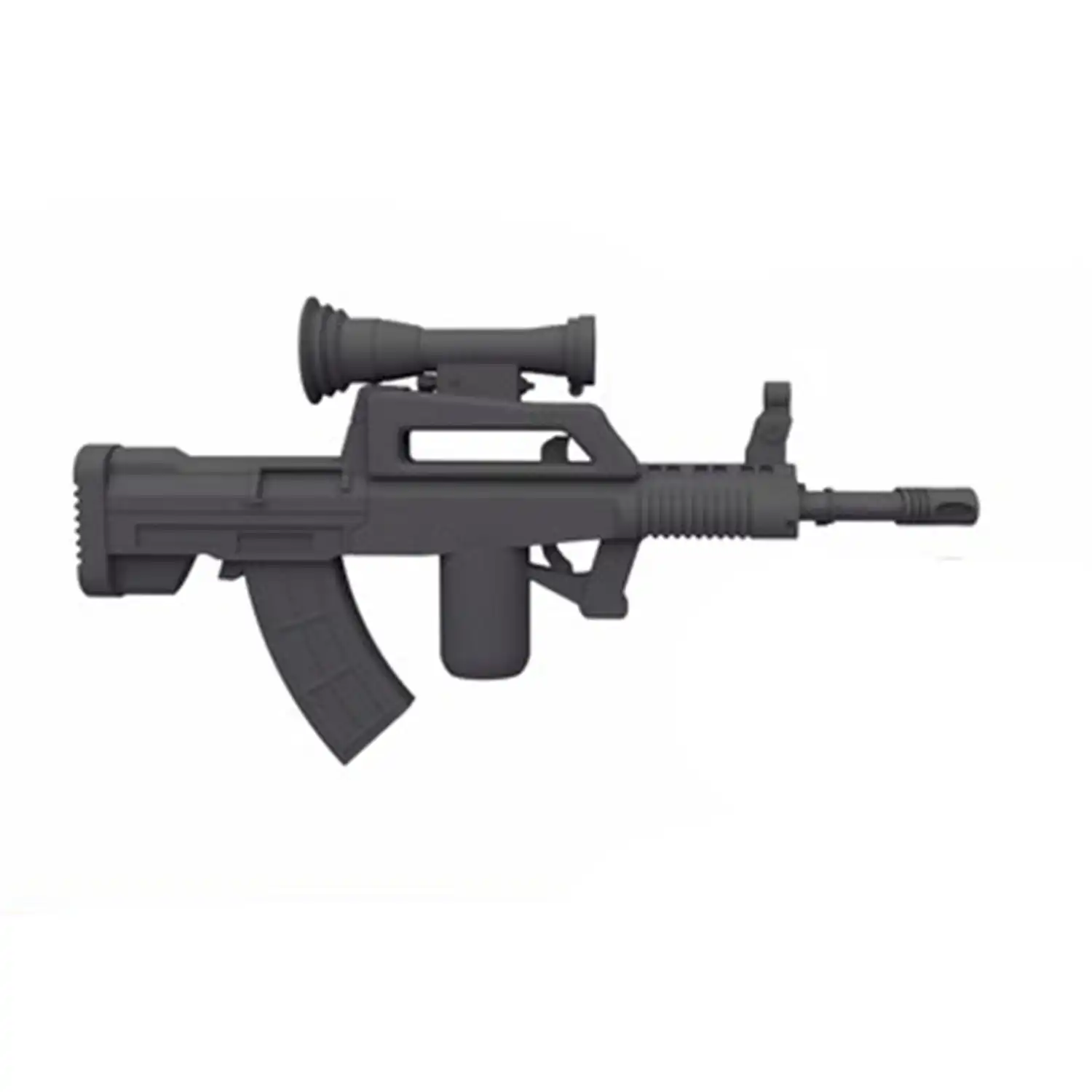 Custom Piece Miniature – Type 95 QBZ 95 style assault rifle – 3D Print for LEGO minifigure