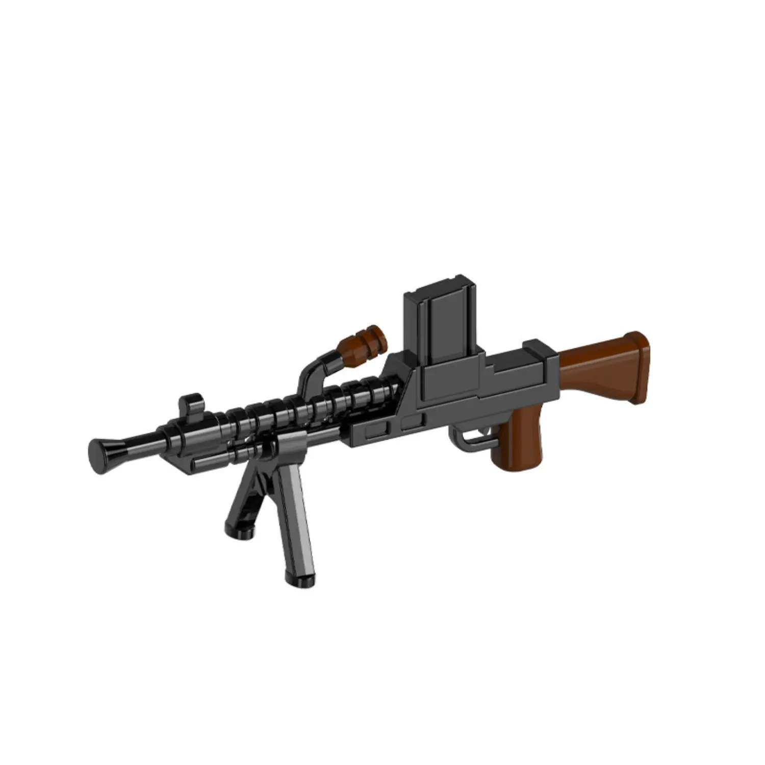 Custom Piece Miniature – ZB vz 26 light machine gun – 3D Print for LEGO Minifigure