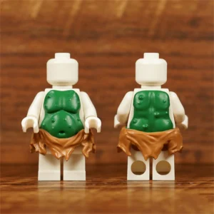 Custom Piece – belly and loincloth for Goblin – 3D Print for LEGO minifigure