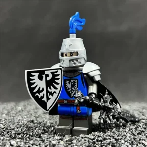 Minifigure Black Falcon Knight LEGO Alternative Minifigure Black Falcon Knight LEGO Alternative