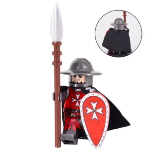 Minifigure Crusader Knight Hospitaller LEGO Alternative Minifigure Crusader Knight Hospitaller LEGO Alternative
