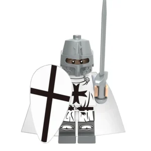 Minifigure Crusader Teutonic Knight Templar LEGO Alternative Minifigure Crusader Teutonic Knight Templar LEGO Alternative