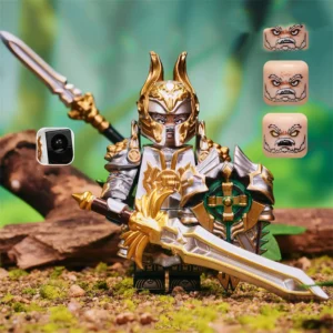 Minifigure Gaheris with lond sword Knight of the Round Table LEGO Alternative Minifigure Gaheris with lond sword Knight of the Round Table LEGO Alternative