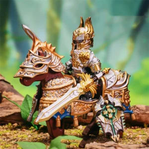 Minifigure Gaheris with long sword Knight of the Round Table and warhorse LEGO Alternative Minifigure Gaheris with long sword Knight of the Round Table and warhorse LEGO Alternative