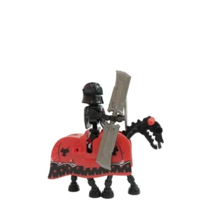 Minifigure Golden Red Dragon Skeleton Cavalryman and warhorse LEGO Alternative Minifigure Golden Red Dragon Skeleton Cavalryman and warhorse LEGO Alternative