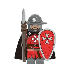Minifigure Knight Hospitaller LEGO Alternative Minifigure Knight Hospitaller LEGO Alternative