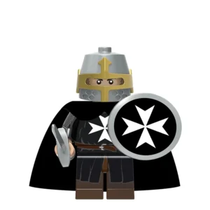 Minifigure Knight Hospitaller medieval Christian military order LEGO Alternative Minifigure Knight Hospitaller medieval Christian military order LEGO Alternative