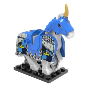 Minifigure barded warhorse LEGO Alternative Minifigure barded warhorse LEGO Alternative