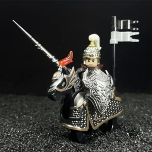 Minifigure mounted knight and warhorse LEGO Alternative Minifigure mounted knight and warhorse LEGO Alternative
