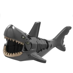 Minifigure - shark dark grey - LEGO Alternative