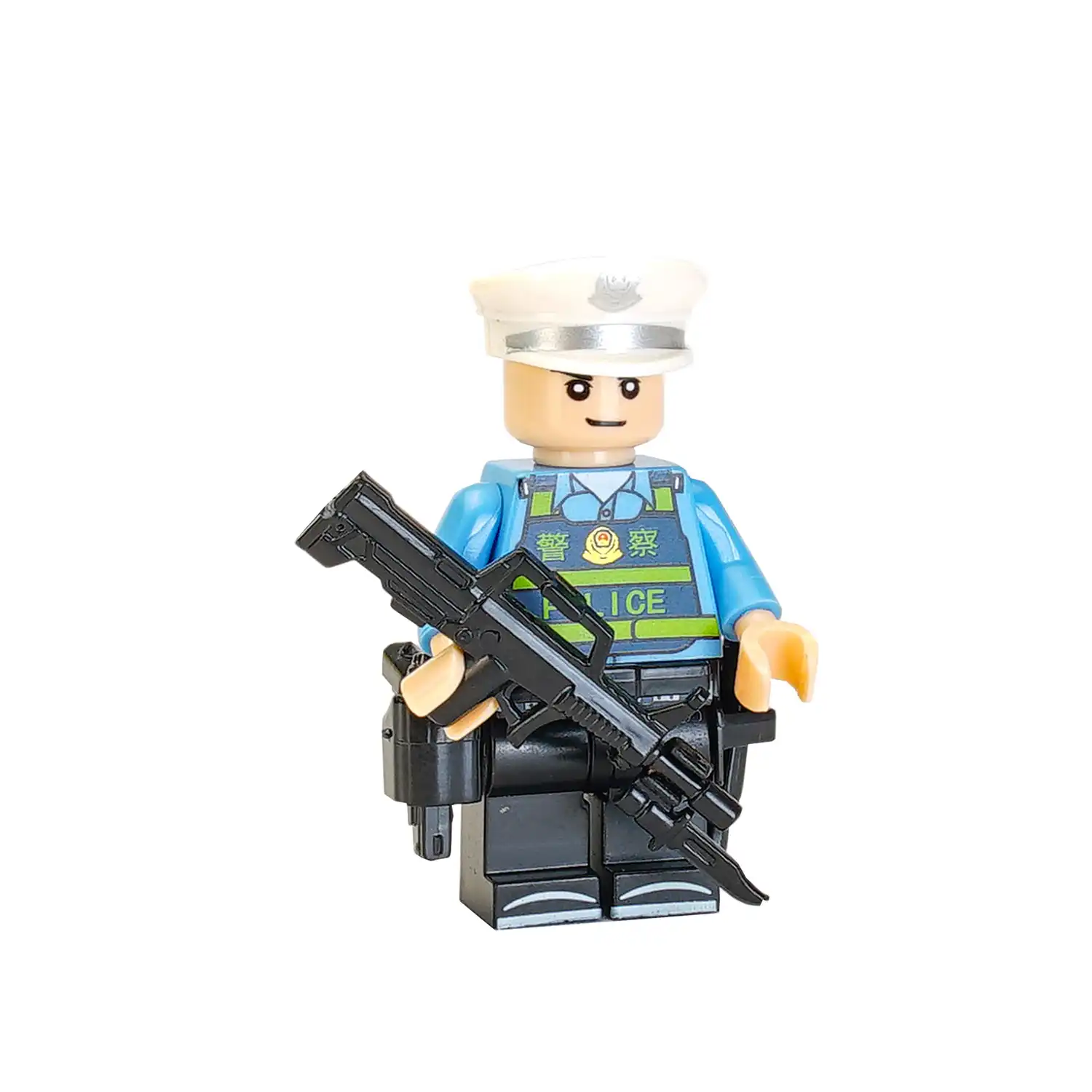 Minifigure – Chinese Traffic Police Officer (LEGO Alternative) Minifigure – Chinese Traffic Police Officer (LEGO Alternative)