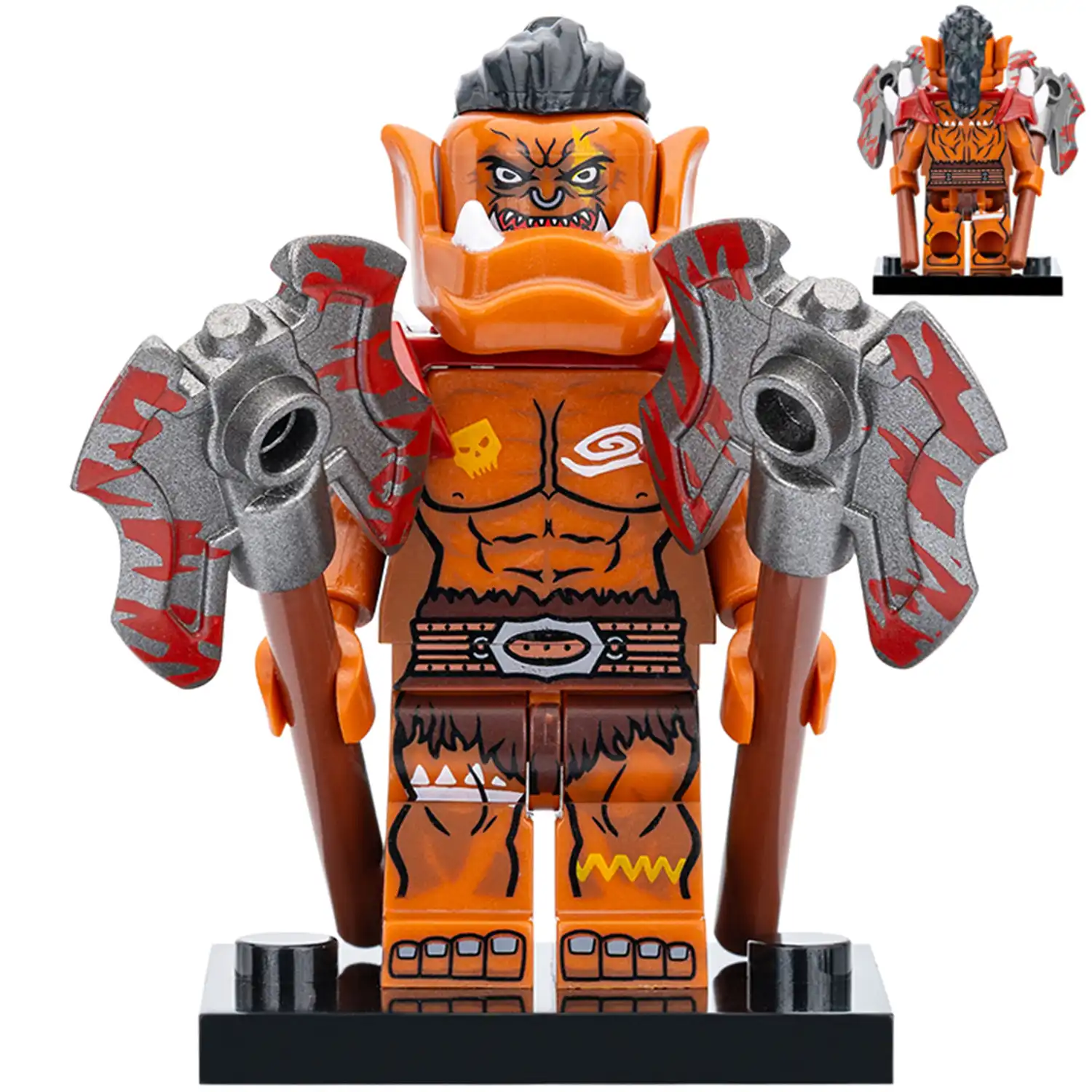 Minifigure – Orc Berserker (LEGO Alternative)