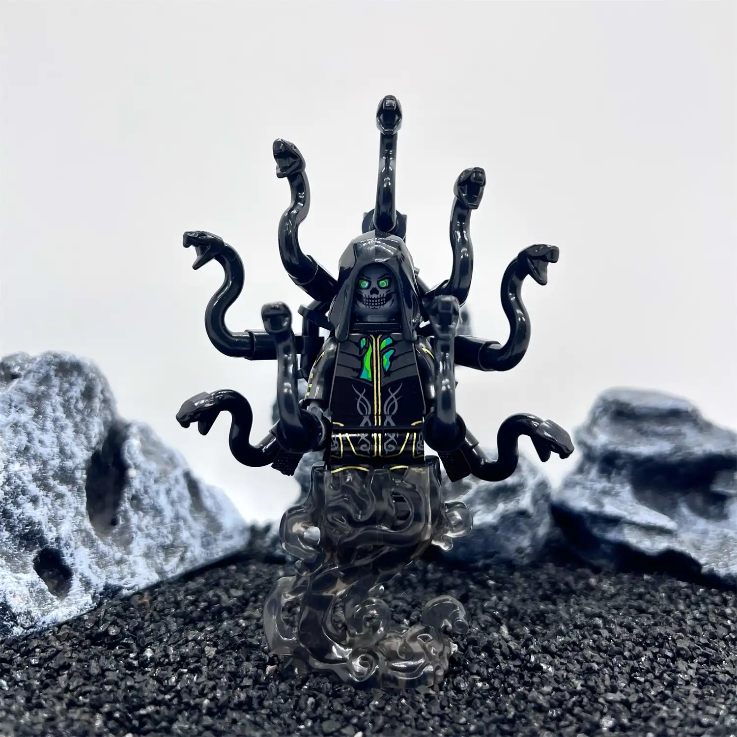 Minifigure – Shadow Hydra Demon (LEGO Alternative)