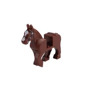 Minifigures – brown horse (LEGO Alternative)