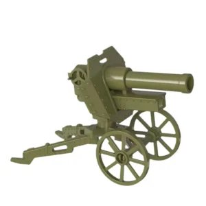 Custom Piece Miniature – Japanese Type 92 Battalion Gun olive green – 3D Print for LEGO minifigure