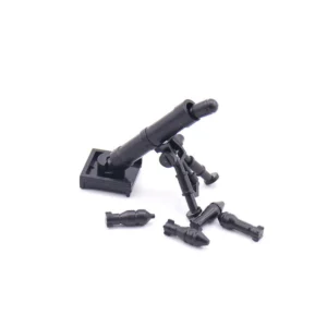 Custom Piece Miniature – black mortar system – 3D Print for LEGO minifigure