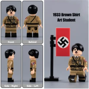 Minifigure – Adolf Hitler art student (LEGO Alternative)
