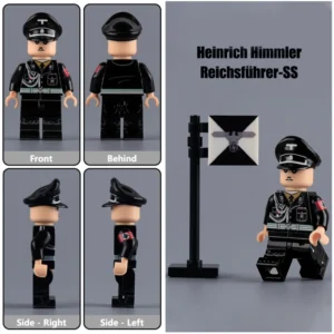 Minifigure – Heinrich Himmler Reichsführer-SS (LEGO Alternative)
