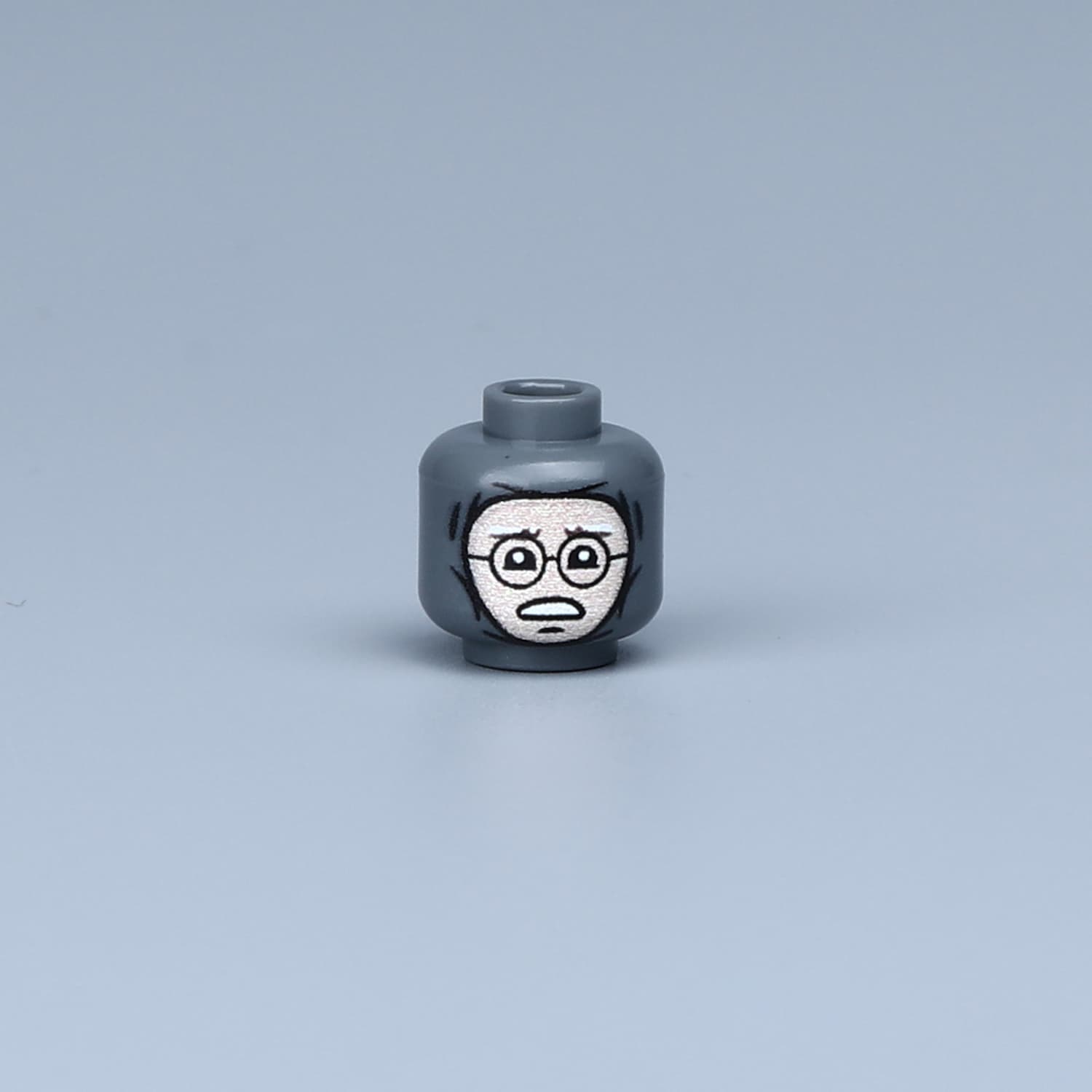 Custom Piece Miniature – head for a German surprise, shock, or alarm – 3D Print for LEGO minifigure Custom Piece Miniature – head for a German surprise, shock, or alarm – 3D Print for LEGO minifigure