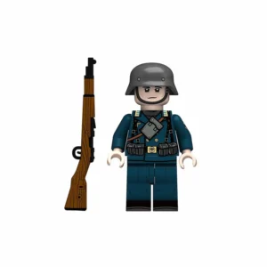 Minifigure - Artilleristen-Obermaat Naval Artillery Petty Officer German Kriegsmarine (Navy) World War II (LEGO Compatible)