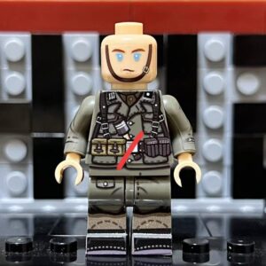 Minifigure - British volunteer soldier serving with the German military during World War II British Free Corps (Britisches Freikorps) 3 (LEGO Compatible)