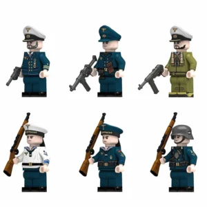 Minifigure - German Kriegsmarine (Navy) World War II (LEGO Compatible)