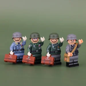 Minifigure - German armed forces Wehrmacht during World War II (LEGO Compatible)