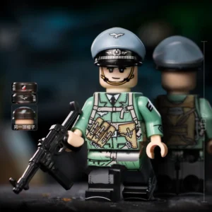 Minifigure - German officer from Luftwaffe (Air Force) World War II (LEGO Compatible)