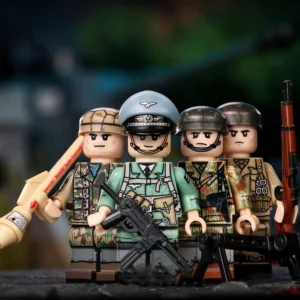 Minifigure - German soldiers from World War II (LEGO Compatible)