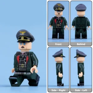 Minifigure - high-ranking German Army (Heer) Generals from World War II (LEGO Compatible)