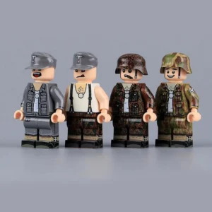 Minifigure - various German soldiers from the World War II (LEGO Compatible)