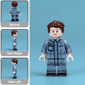 Minifigure - German Luftwaffe Aircraft Mechanic (Flugzeugmechaniker) from the World War II (LEGO Compatible)