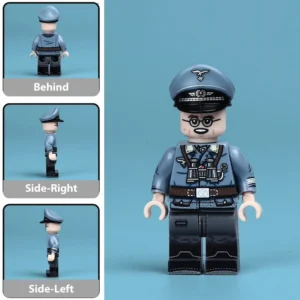 Minifigure - German Luftwaffe Paratrooper Sergeant Major Fallschirmjäger World War II (LEGO Compatible)