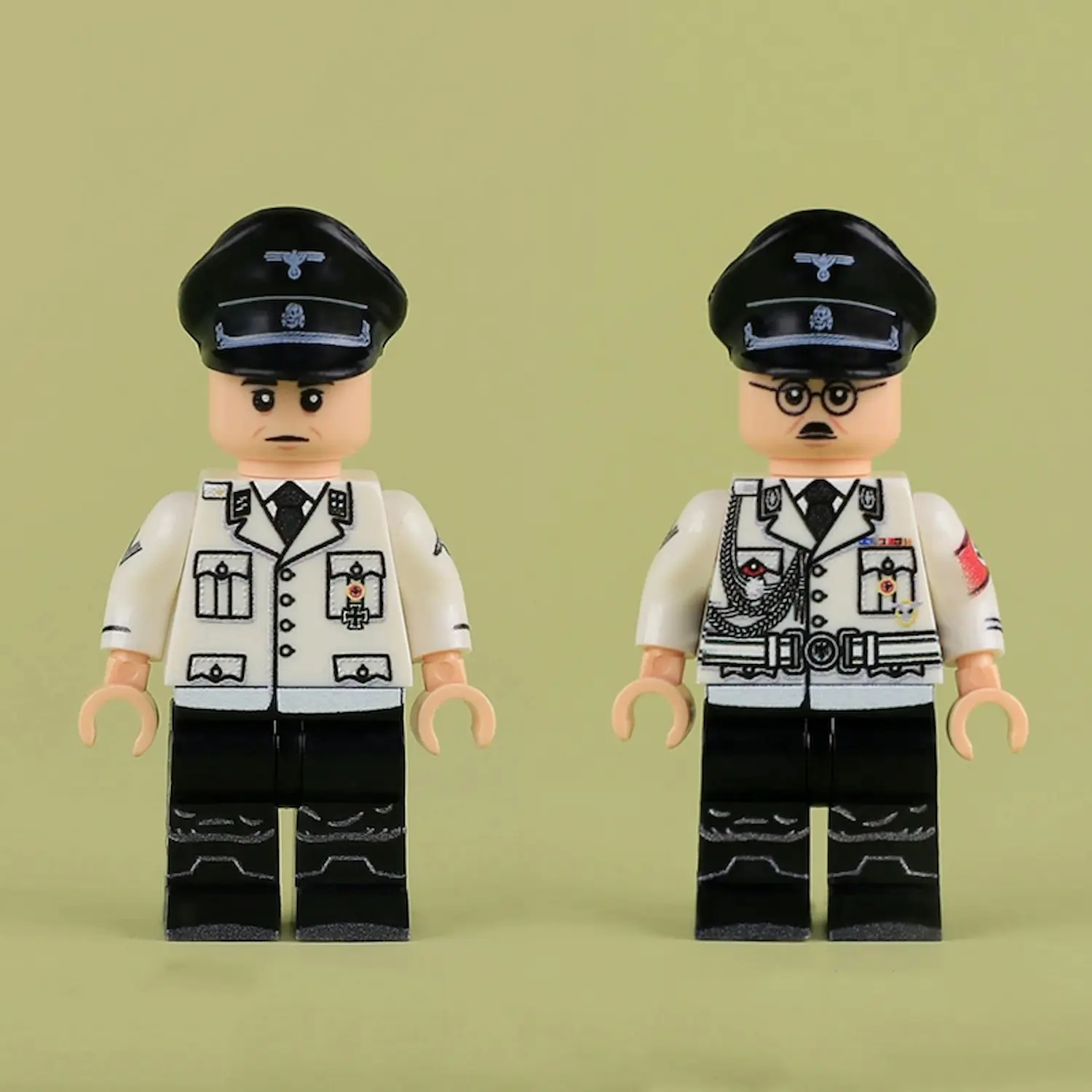 Minifigure - two of the highest-ranking leaders of Nazi Germany (LEGO Compatible)
