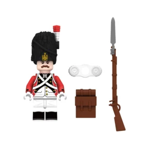 Minifigure - Swiss Grenadier serving in the French Army (La Grande Armée) during the Napoleonic Wars (LEGO Compatible)